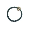 Jaguar Hair Band in Bottle Green by byEloise
