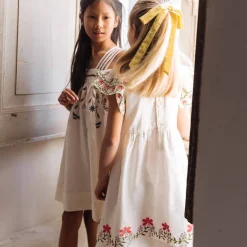 Jane Dress in Opaline Silk by Lali