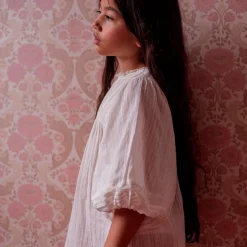 Jasmine Dress in Vintage White by Faune