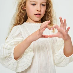 Jasmine Dress in Vintage White by Faune