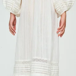 Jasmine Dress in Vintage White by Faune