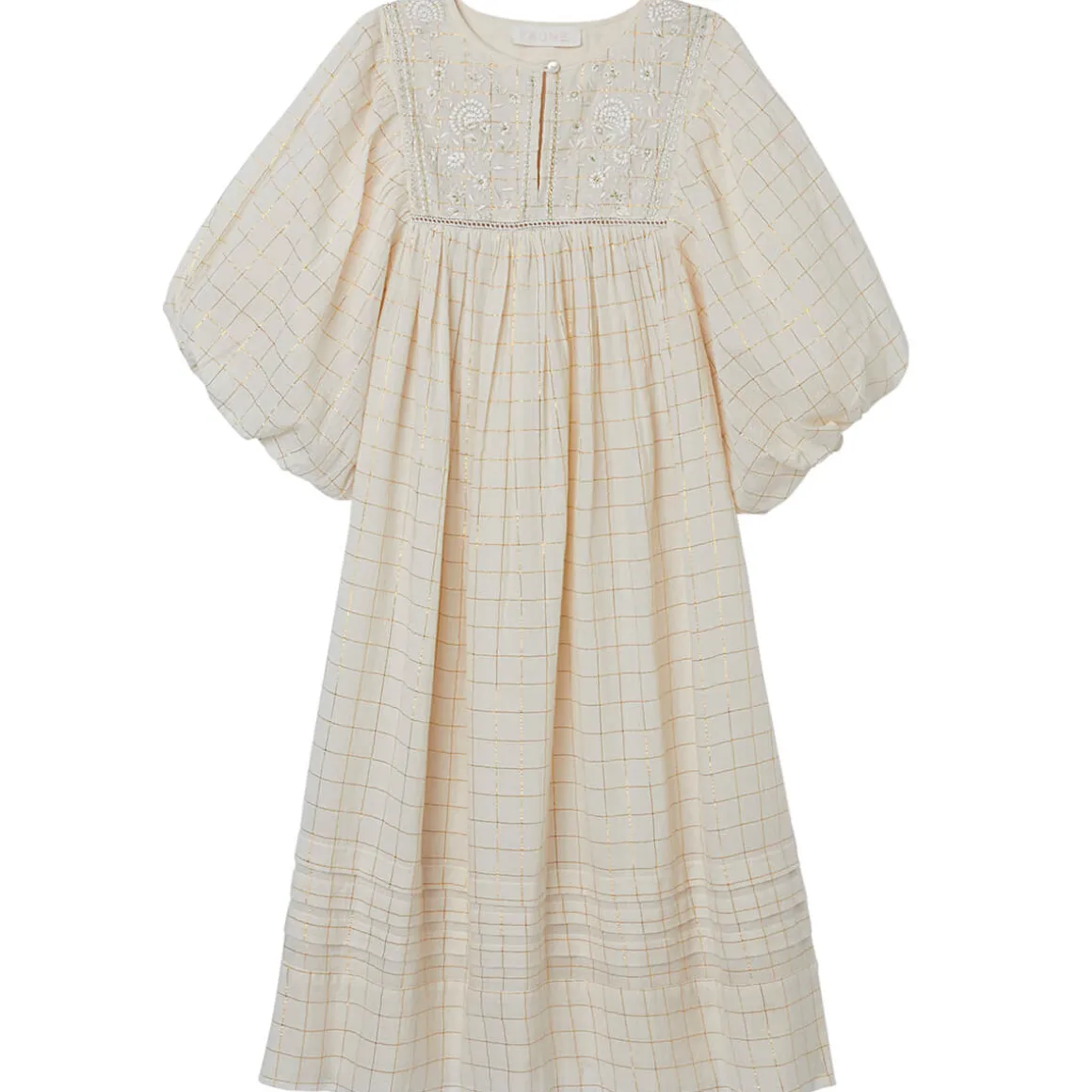 Jolie Dress in Oyster by Faune