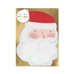 Jolly Santa Napkins by Meri Meri