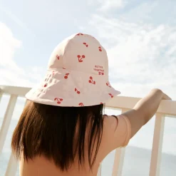 Josefine Sun Hat in Cherries / Apple Blossom by Liewood