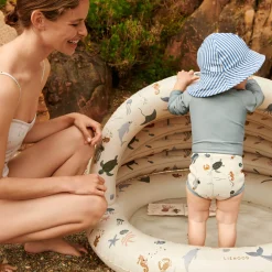 Josefine Sun Hat in Riverside / Creme de la Creme by Liewood