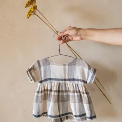 Josephine Dress in Anthracite by 1+ in the Family - Last Ones In Stock - 3-12 Months