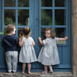 Josephine Striped Dress by 1+ In The Family - Last Ones In Stock - 3-18 Months