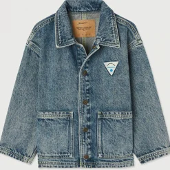 Joybird Kid's Jacket in Dirty Denim by American Vintage