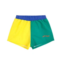 Joy Colour Block Baby Swim Trunks by Bobo Choses
