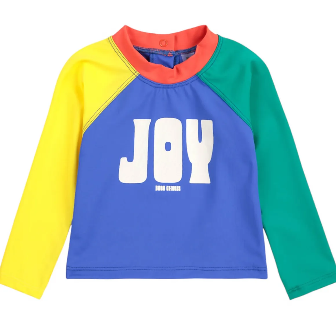 Joy Colour Block Baby Swim T-Shirt by Bobo Choses