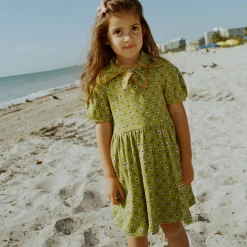 Junior Scout Dress in Camper Puff Star by Misha & Puff