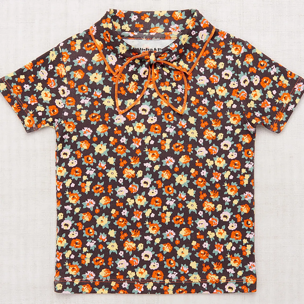 Junior Scout Tee in Bark Brimfield by Misha & Puff