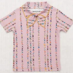 Junior Scout Tee in Plum Petal Little Botanica by Misha & Puff
