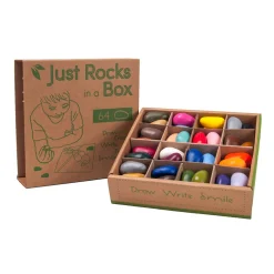 Just Rocks In A Box 64 Piece Set by Crayon Rocks