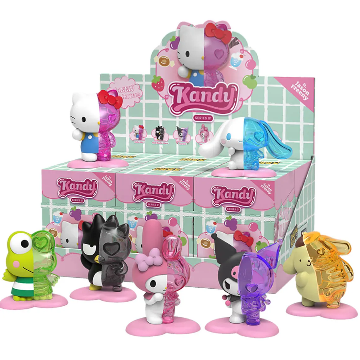 Kandy X Sanrio Ft. Jason Freeny Characters Series 1 by Mighty Jaxx