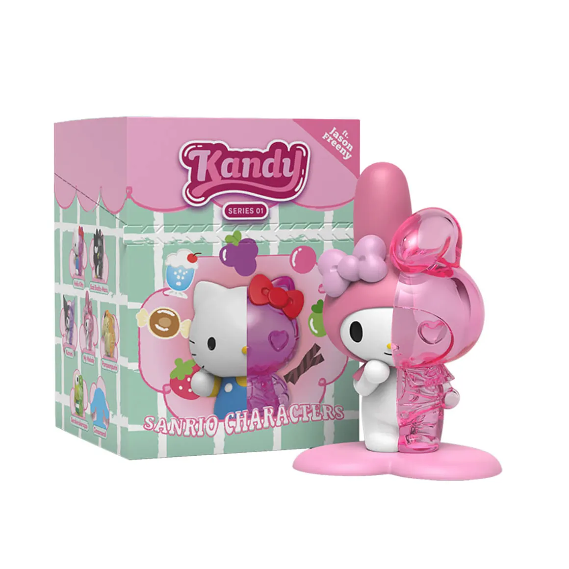 Kandy X Sanrio Ft. Jason Freeny Characters Series 1 by Mighty Jaxx