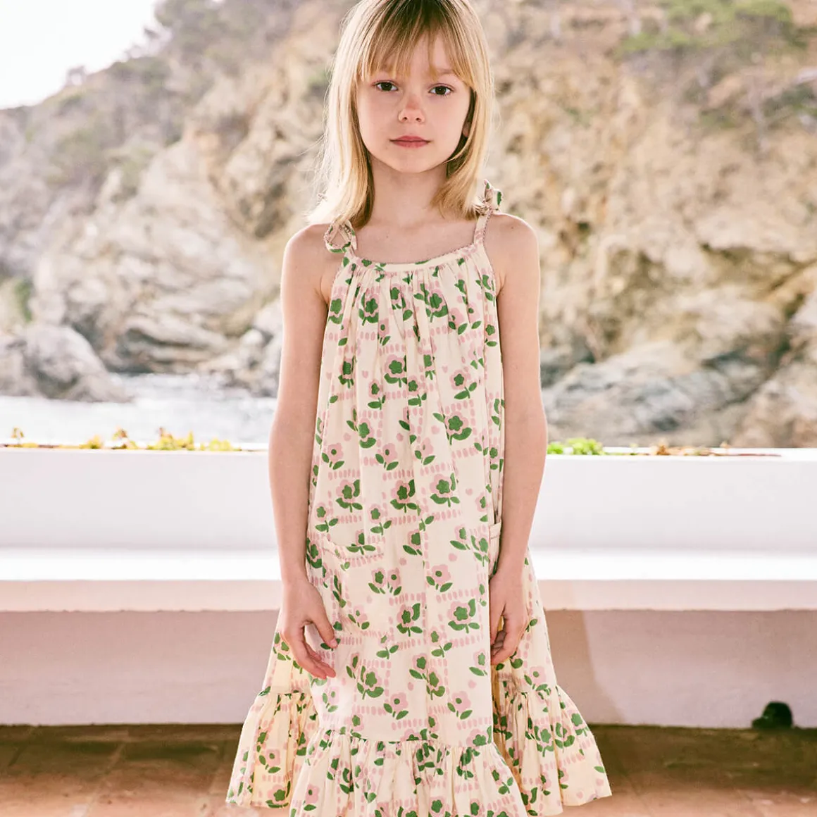 Karina Dress in String Windowbox by Misha & Puff