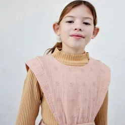 Karla Apron Dress in Pink Sand by Liilu - Last One In Stock - 6 Years