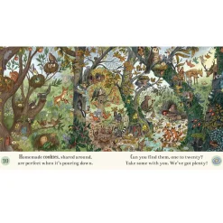 Keeping Cosy And Snuggling Up: Brown Bear Wood by Rachel Piercey and Freya Hartas