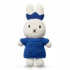 King Miffy In Her Blue Coat And Blue Crown by Miffy Handmade
