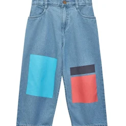 Kite Block Jean in Setting Sun / Navy by Wynken