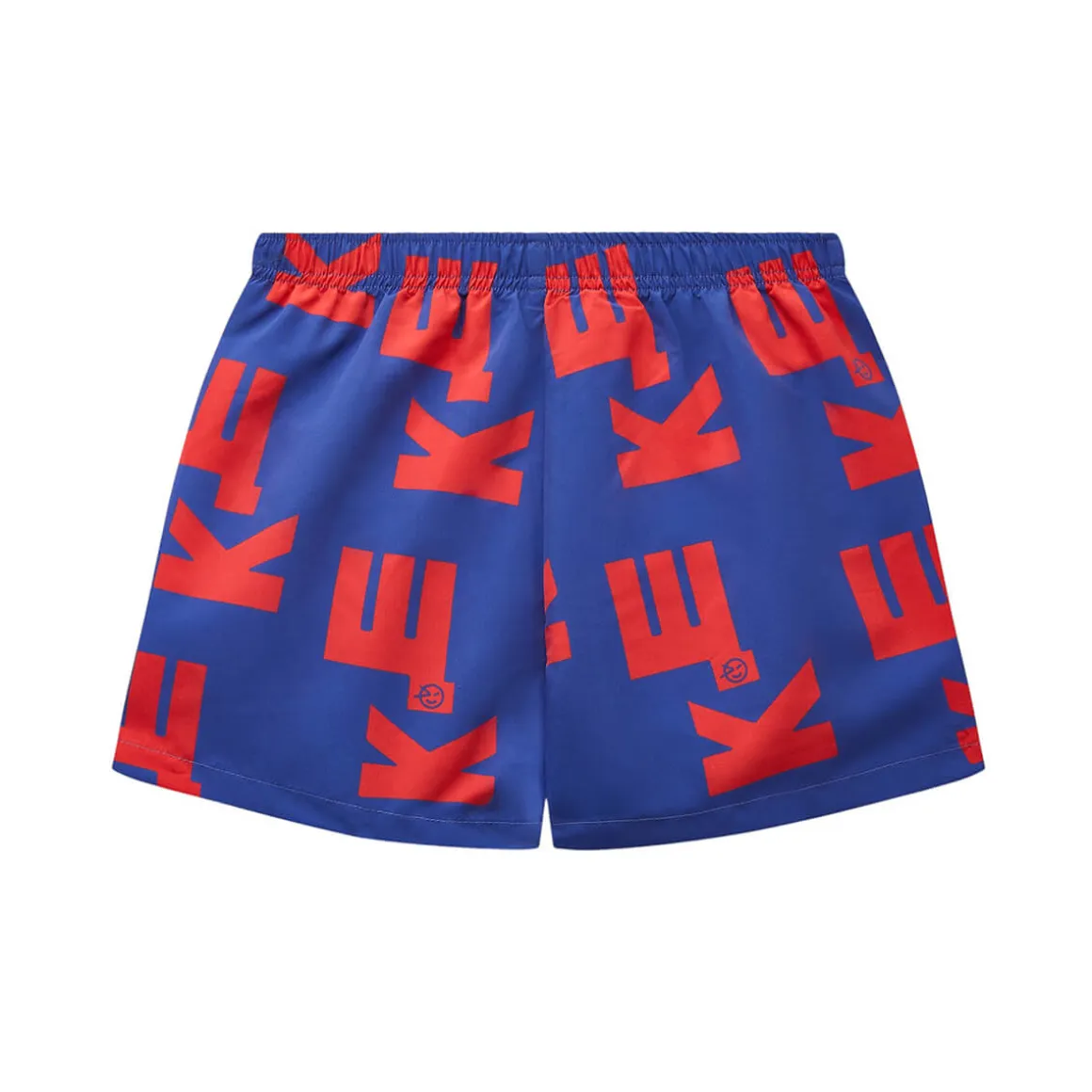 Kite Swim Short in Klein Blue / Red by Wynken