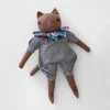 Kit Medium Cat in Brown by Polka Dot Club