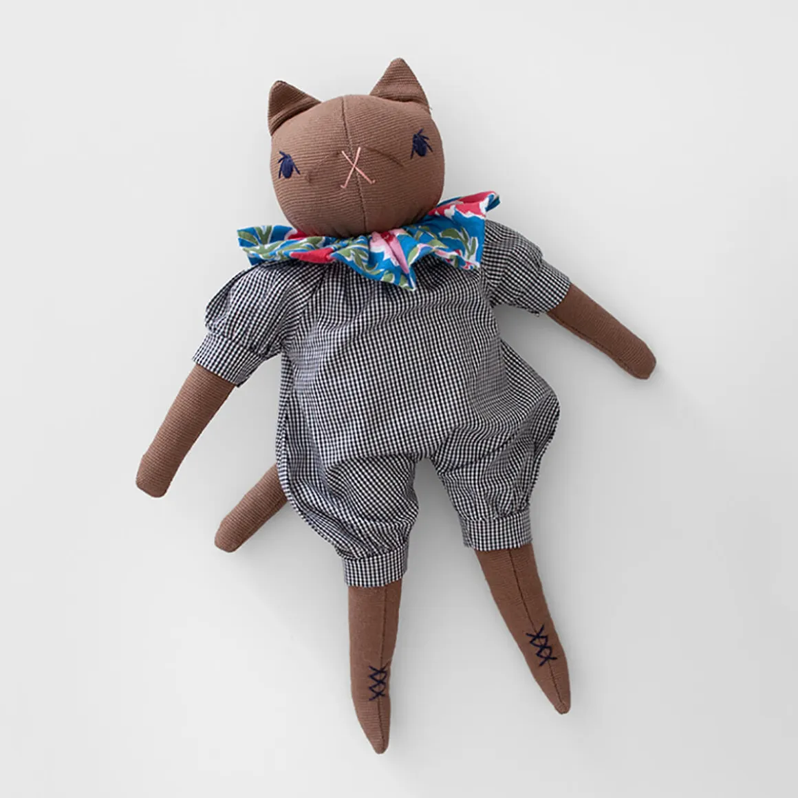Kit Medium Cat in Brown by Polka Dot Club