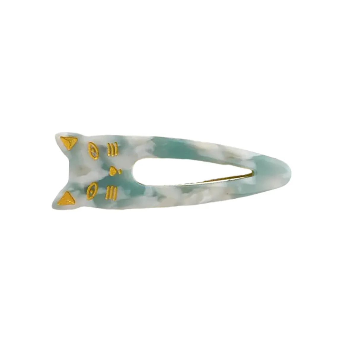 Kitty Crocodile Hair Clip (7cm) in Various Colours by Hello Sakura
