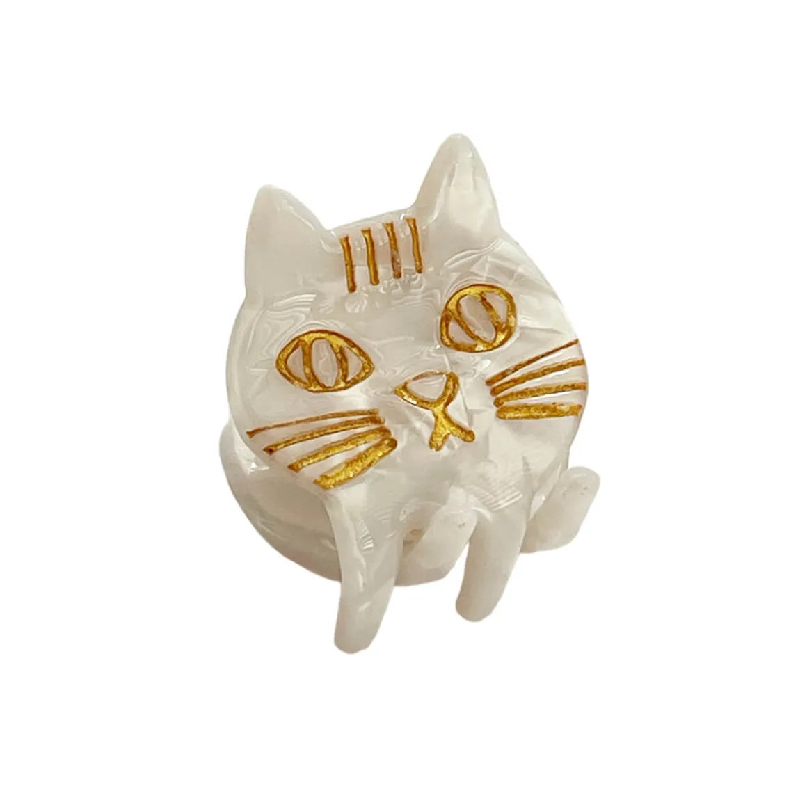 Kitty Large Mini Hair Claw in Various Colours by Hello Sakura