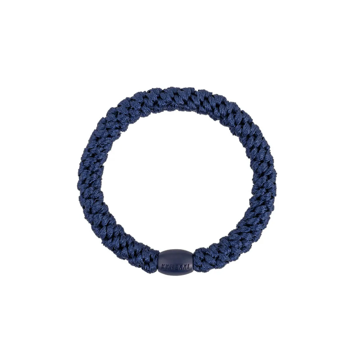 Kknekki Snag Free Hair Band in Navy by Bon Dep