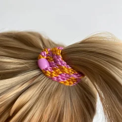 Kknekki Snag Free Hair Band in Jaffa Bubblegum by Bon Dep