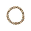 Kknekki Snag Free Hair Band in Dusty Grey / Beige Glitter by Bon Dep