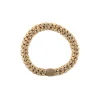 Kknekki Snag Free Hair Band in Beige Glitter by Bon Dep