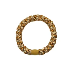 Kknekki Snag Free Hair Band in Light Gold Mix by Bon Dep