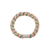 Kknekki Velvet Glitter Hair Band in Teal Pink Mix by Bon Dep