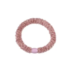 Kknekki Velvet Hair Band in Dusty Rose by Bon Dep