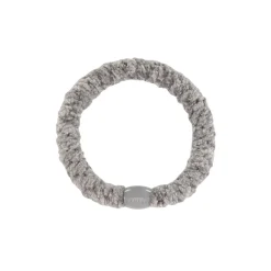 Kknekki Velvet Hair Band in Grey by Bon Dep