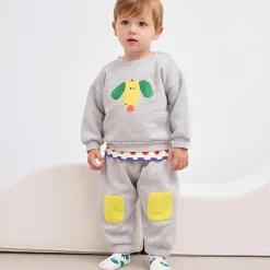 Knee Patches Baby Sweatpants by Bobo Choses