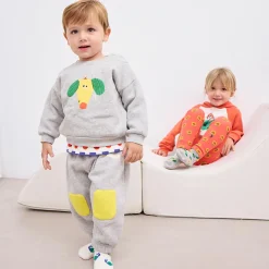 Knee Patches Baby Sweatpants by Bobo Choses