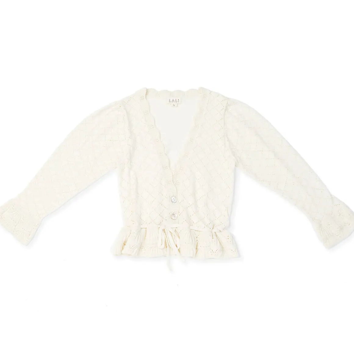 Knit Cardigan in Almond by Lali