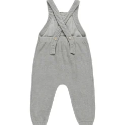 Knit Overall in Dusty Blue by Quincy Mae