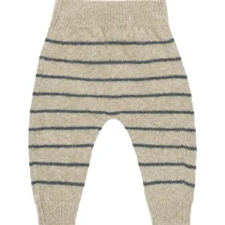 Knit Pant in Indigo Stripe by Quincy Mae