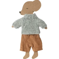 Knitted Sweater And Pants For Big Brother Mouse by Maileg
