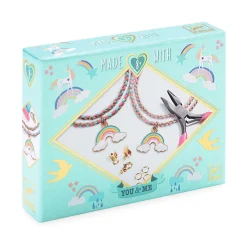 Kumihimo Rainbow You And Me Twin Bracelets Craft Kit by Djeco