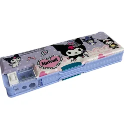 Kuromi Retro 80s Style Vinyl Pencil Case by Sanrio