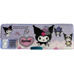 Kuromi Retro 80s Style Vinyl Pencil Case by Sanrio