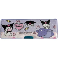 Kuromi Retro 80s Style Vinyl Pencil Case by Sanrio
