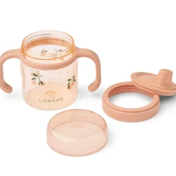 Kylo Tritan Sippy Cup in Peach / Seashell by Liewood