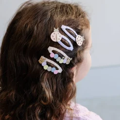 Ladybird & Caterpillar Clic Clac Hair Clips by Mimi & Lula